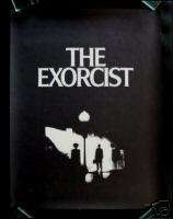 THE EXORCIST * 25X19 ORIG MOVIE POSTER 1973 NM ROLLED  