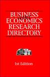 Business and Economics Research Directory, (1857430247), 1996 1st 