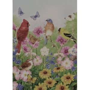   Birds Small 12.5 X 18 for House Porch Summer Banner Patio, Lawn