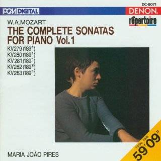 Maria João Pires ~ Mozart   The Complete Sonatas for Piano Vol. 1 (KV 