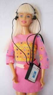 This is for the walkman only, doll is not included.