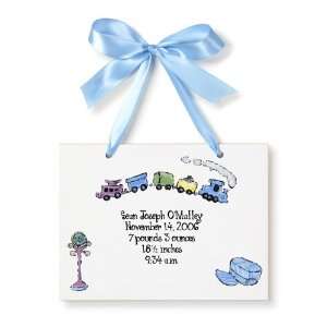  Personalized Birth Certificate   Choo Choo Everything 