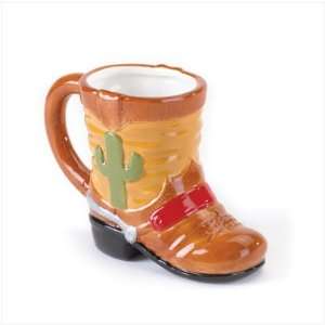  Cactus Print Boot Mug