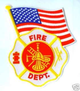 patch will make a great addition to your FIREFIGHTER patch collection 