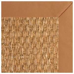  Panama Sisal Rug with Doe Designer Cotton Binding   12x15 