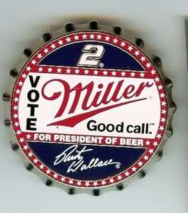 NASCAR ~ RUSTY WALLACE #2 ~ MILLER / HAT PIN  