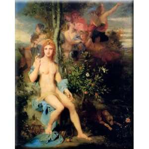  Apollo and the Nine Muses 13x16 Streched Canvas Art by 