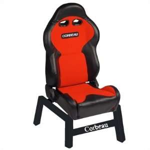  VX2000 Black Vinyl w/ Red Cloth Game Chair Furniture 