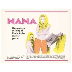  Nana Movie Poster, 28 x 22 (1971)