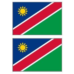 Namibia Namibian Flag Stickers Decal Bumper Window Laptop Phone Auto 