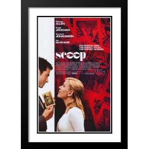  Scoop 20x26 Framed and Double Matted Movie Poster   Style 