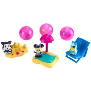   Squinkies Minnie Mouse Series 1   Beach with Tiny Toys Toys & Games