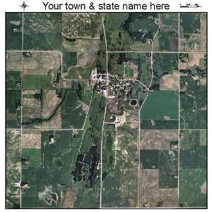    Aerial Photography Map of Leland, Iowa 2011 IA 