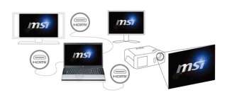 MSI A6300 AMD Triple Core Gaming laptop w/ Bluray 816909069372  