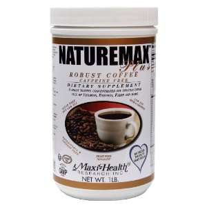  Maxi Health, Maxi Naturmax Plus Robust Coffee, 1 Pound Tub 