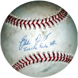 Blake DeWitt Signed Inside Park HR 2008 Game Used Baseball