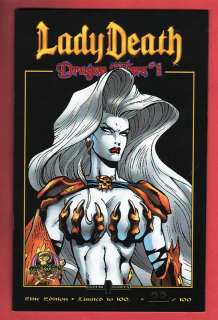 LADY DEATH Dragon Wars #1 Elite Premium Variant /100  