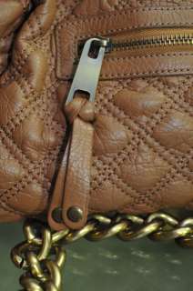 AUTHENTIC/GENUINE MARC JACOBS QUILTED LEATHER STAM HANDBAG/BAG  