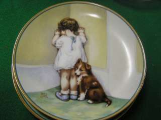 Plate Bessie Gutmann IN DISGRACE Childs Best Friend  