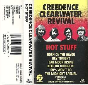 Hot Stuff   Creedence Clearwater Revival (Cassette) 025218330145 