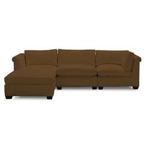   WSH Sectional Chaise, Right Arm, Mohair, Camel Patio, Lawn & Garden