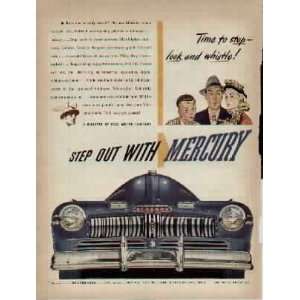  Step Out With Mercury.  1946 Mercury Ad, A3359 