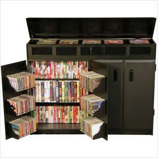 Venture Horizon Top Load CD DVD Media Storage Cabinet, Available 