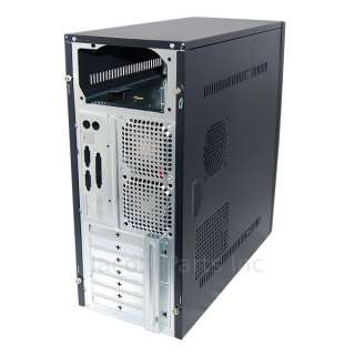 Catalyst ATX Mid Tower Steel Computer Case, Black/Red [INT 96 04R 