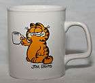 Garfield Coffee Mug by Jim Davis HERES TO YOU, ME, AND HERBAL TEA 