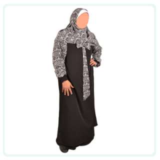 Queen Bow Abaya jilbab islamic muslim clothes dress eid  