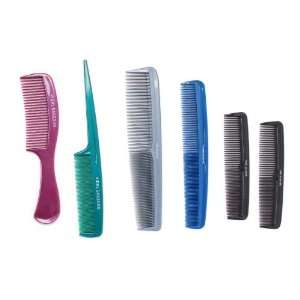  Vidal Sassoon Family 6 Pack Of Combs, 6 Count Beauty