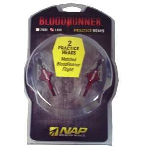 New Archery Products 2 Pack Blood Runner Practice Heads 