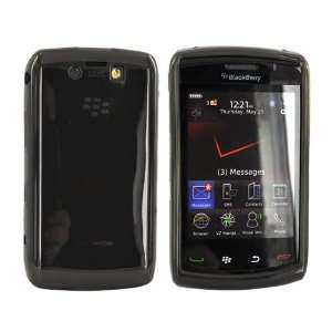  For Blackberry Storm 2 Crystal Silicone Case Smoke 