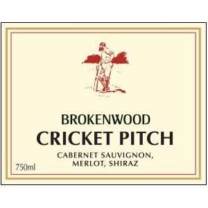    2009 Brokenwood Cricket Pitch Red 750ml Grocery & Gourmet Food