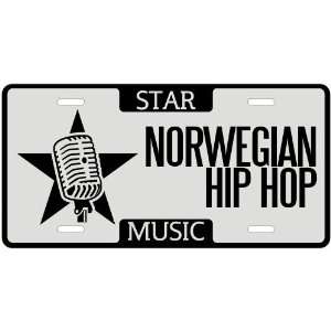  New  I Am A Norwegian Hip Hop Star   License Plate 