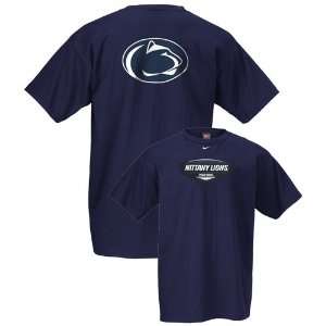  Nike Penn State Nittany Lions Navy University T shirt 