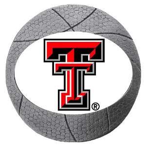  Texas Tech Red Raiders NCAA Basketball One Inch Pewter 