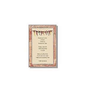 Chili Pepper Invitation Adult Birthday Invitations