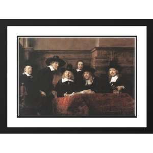  Rembrandt 38x28 Framed and Double Matted Sampling 