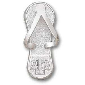  Texas A&M Aggies Solid Sterling Silver ATM Flip Flop 1 