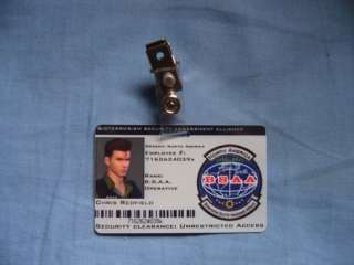 BSAA ID Card Biohazard Resident Evil North America Chris Redfield