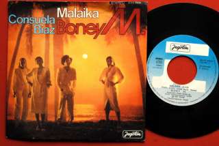 BONEY M MALAIKA/CONSUELA BIAZ 1981 UNIQUE EXYU 7“PS  