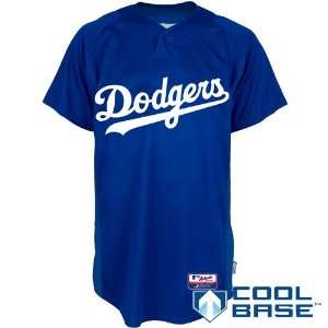  Los Angeles Dodgers YOUTH Batting Practice Cool Base Blue 