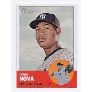  2012 Topps Heritage #237 Ivan Nova New York Yankees 