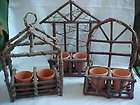 vintage terra cotta pot wall hanging grapevine your choice expedited 