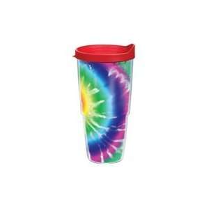  Tervis Tumbler Tie Dye with Red Lid