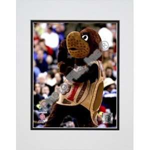 Maryland Terrapins 2006 Mascot Double Matted 8 x 10 Photograph 