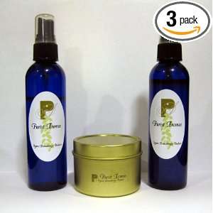   Body Mist, Room Spray and Massage Candle, 100% Organic and All Natural