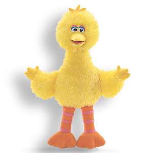 BIG BIRD 14 Sesame Street Gund Plush New Stuffed TV  