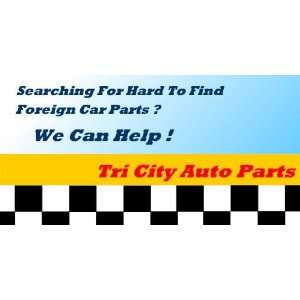    3x6 Vinyl Banner   Hard To Find Foreign Car Parts 